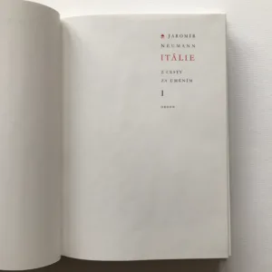 Itálie (Z cesty za uměním) 1+2, Jaromír Neumann