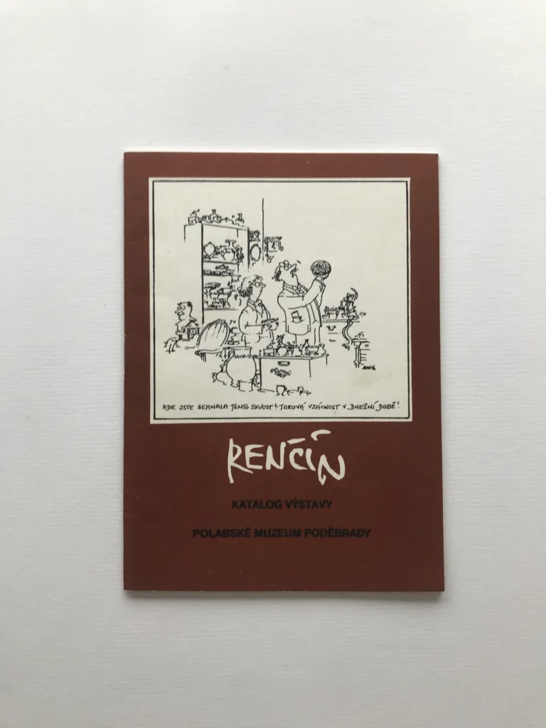 Vladimír Renčín – katalog výstavy, Vladimír Renčín, Ivan Hanousek