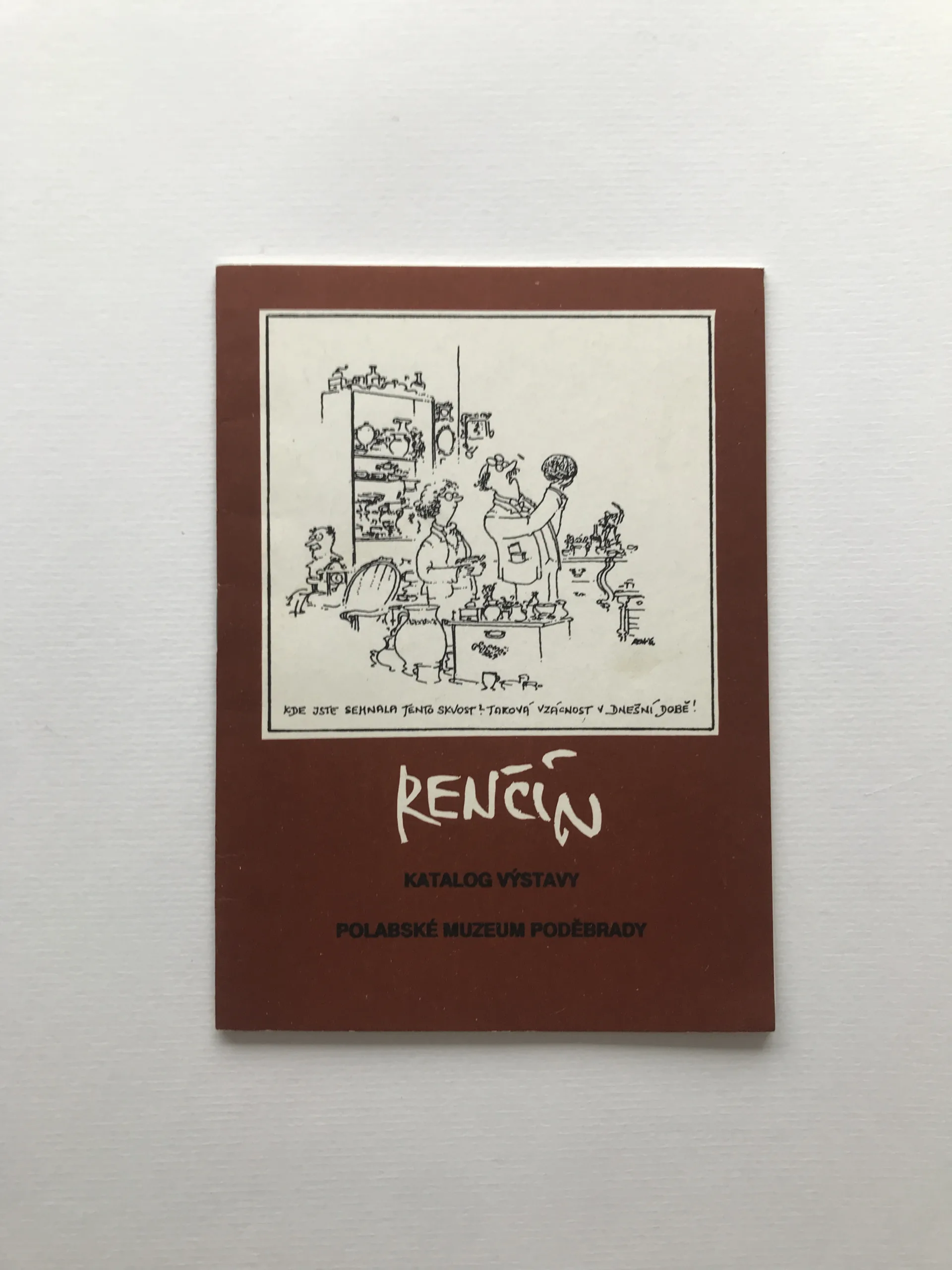 Vladimír Renčín – katalog výstavy, Vladimír Renčín, Ivan Hanousek