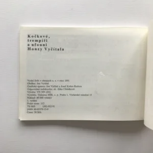 Kočkové, trempíři a ufouni Honzy Vyčítala, Jan Vyčítal