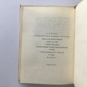Problematika námětu ve filmu, Antonín Martin Brousil