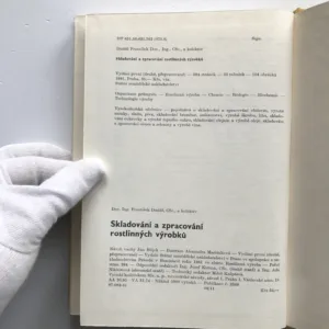 Skladování a zpracování rostlinných výrobků, František Dudáš, kolektiv autorů