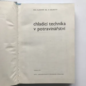 Chladicí technika v potravinářství, Vladimír Ibl, kolektiv autorů