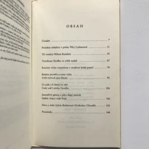 Slova a ticho, Sylvie Richterová