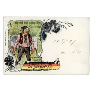 Nieder mit dem tschechischen Staatsrecht! Es braust ein Ruf wie Donnerhall!