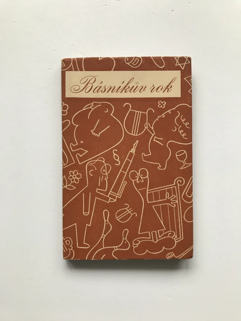 Básníkův rok 1935-36 (33 básníků píše na okraj dne), kolektiv autorů, Franta Bidlo, Ladislav Sutnar