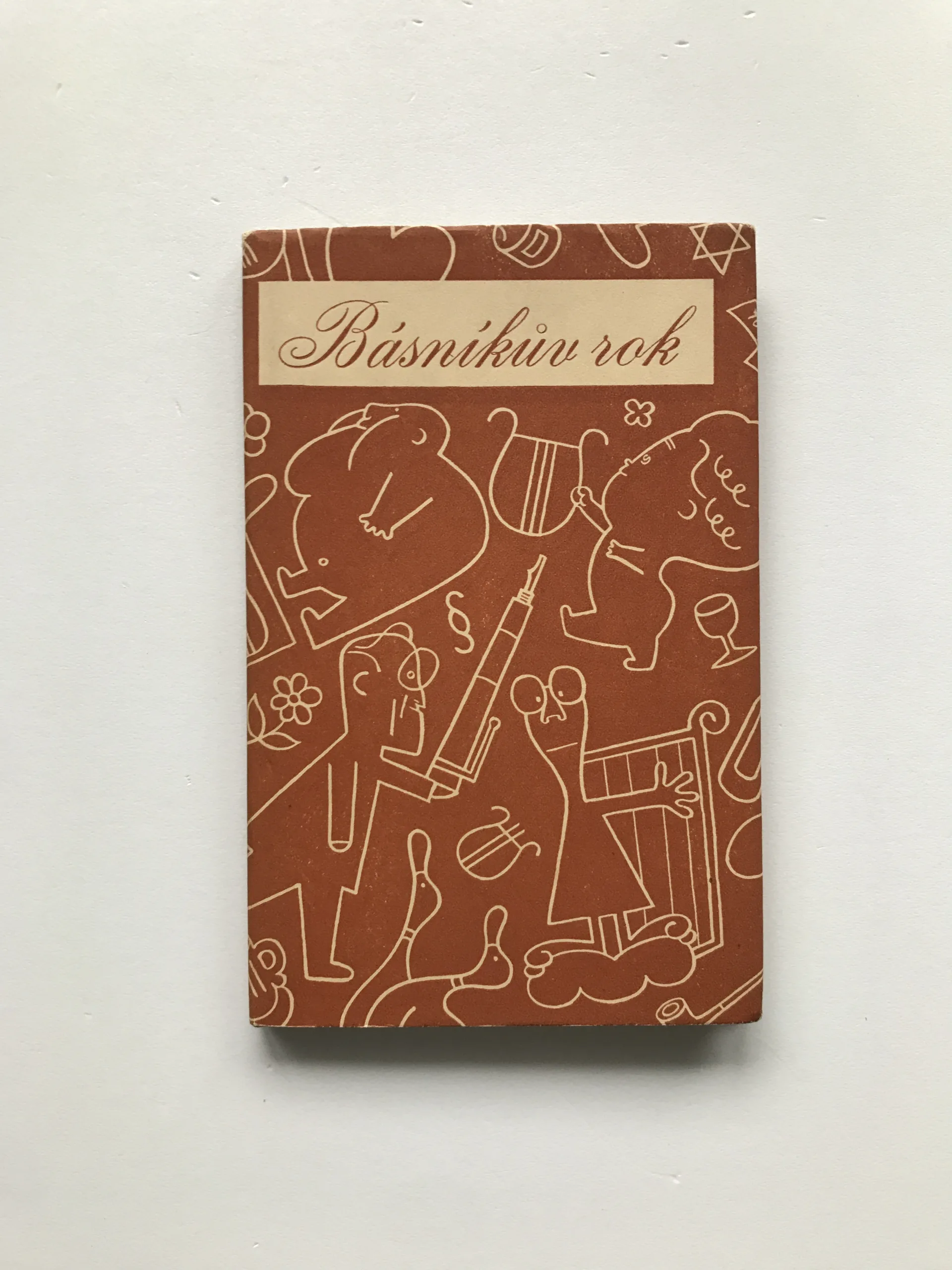 Básníkův rok 1935-36 (33 básníků píše na okraj dne), kolektiv autorů, Franta Bidlo, Ladislav Sutnar