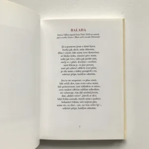 Balady, Francois Villon, Ludmila Jiřincová