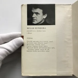 Monology, Milan Kundera