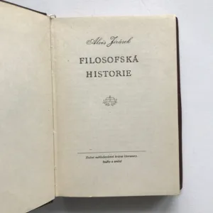 Filosofská historie, Alois Jirásek