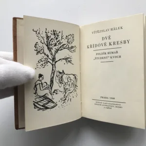 Dvě křídové kresby, Vítězslav Hálek