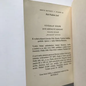 Dvě křídové kresby, Vítězslav Hálek