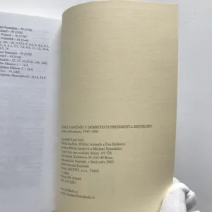 Němci a Maďaři v dekretech prezidenta republiky (Studie a dokumenty 1940-1945), Karel Jech, Jan Kuklík, Vladimír Mikule