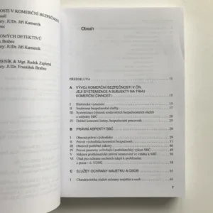 Komerční bezpečnost (Soukromá bezpečnostní činnost detektivních kanceláří a bezpečnostních agentur), Jiří Kameník, František Brabec