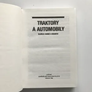 Traktory a automobily, Oldřich Bureš, kolektiv autorů