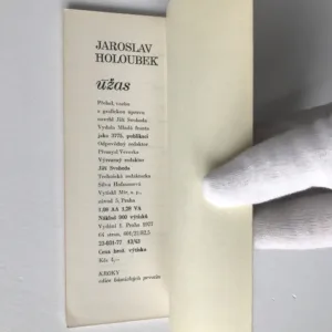 Úžas, Jaroslav Holoubek
