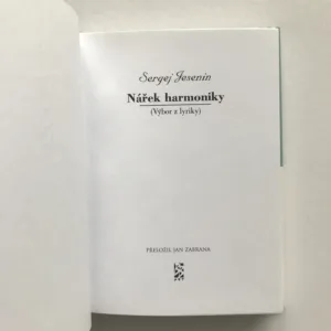 Nářek harmoniky (Výbor z lyriky), Sergej Jesenin