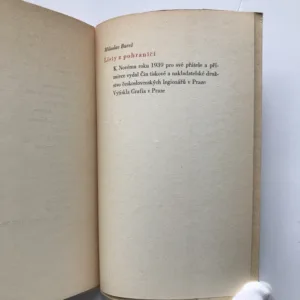 Listy z pohraničí, Miloslav Bureš