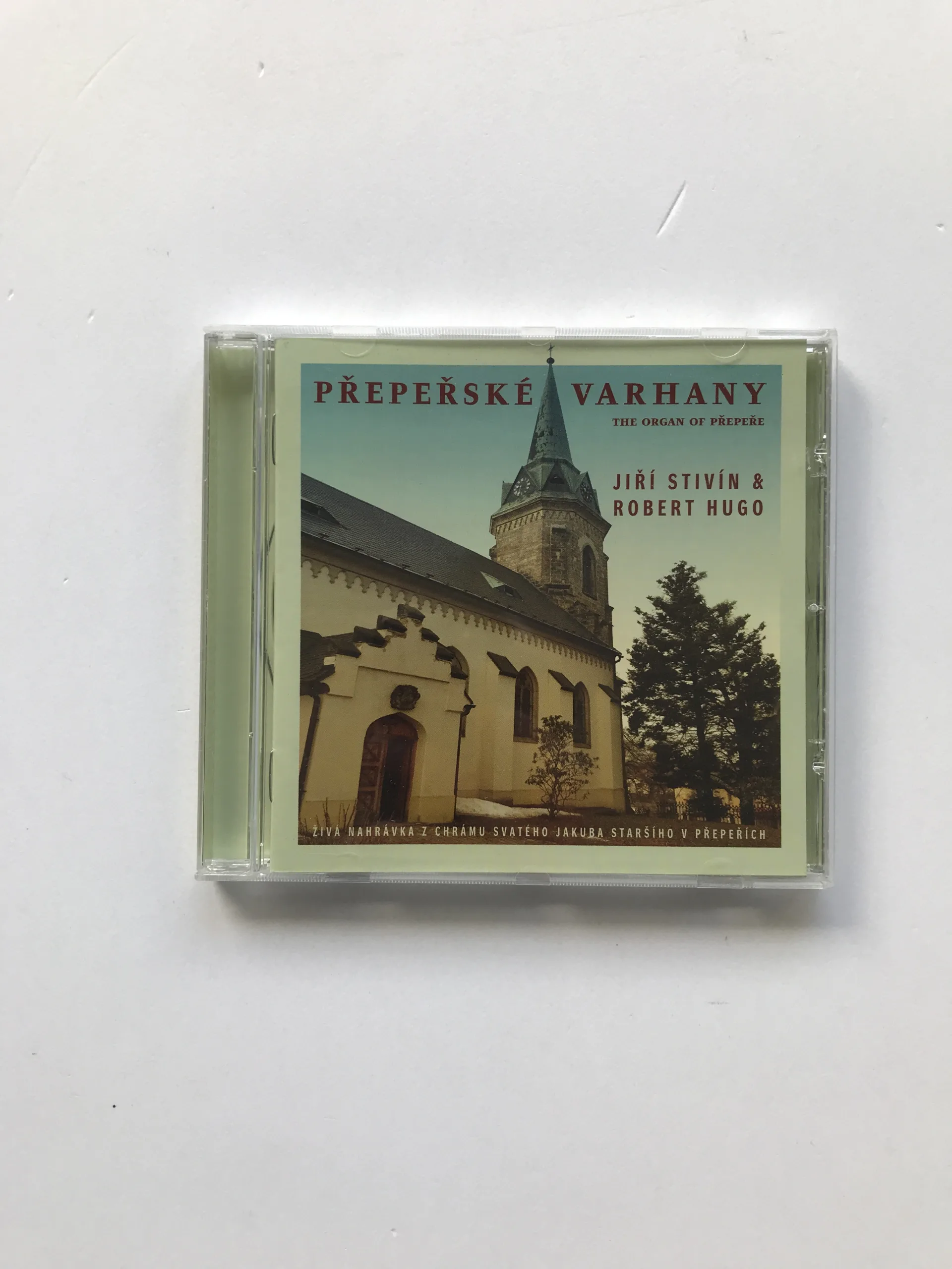 Přepeřské varhany, Jiří Stivín, Robert Hugo