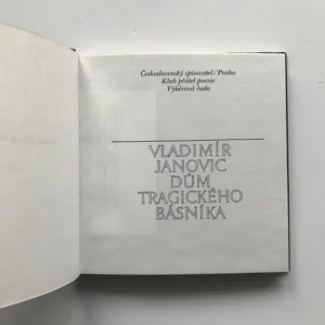 Dům tragického básníka, Vladimír Janovic