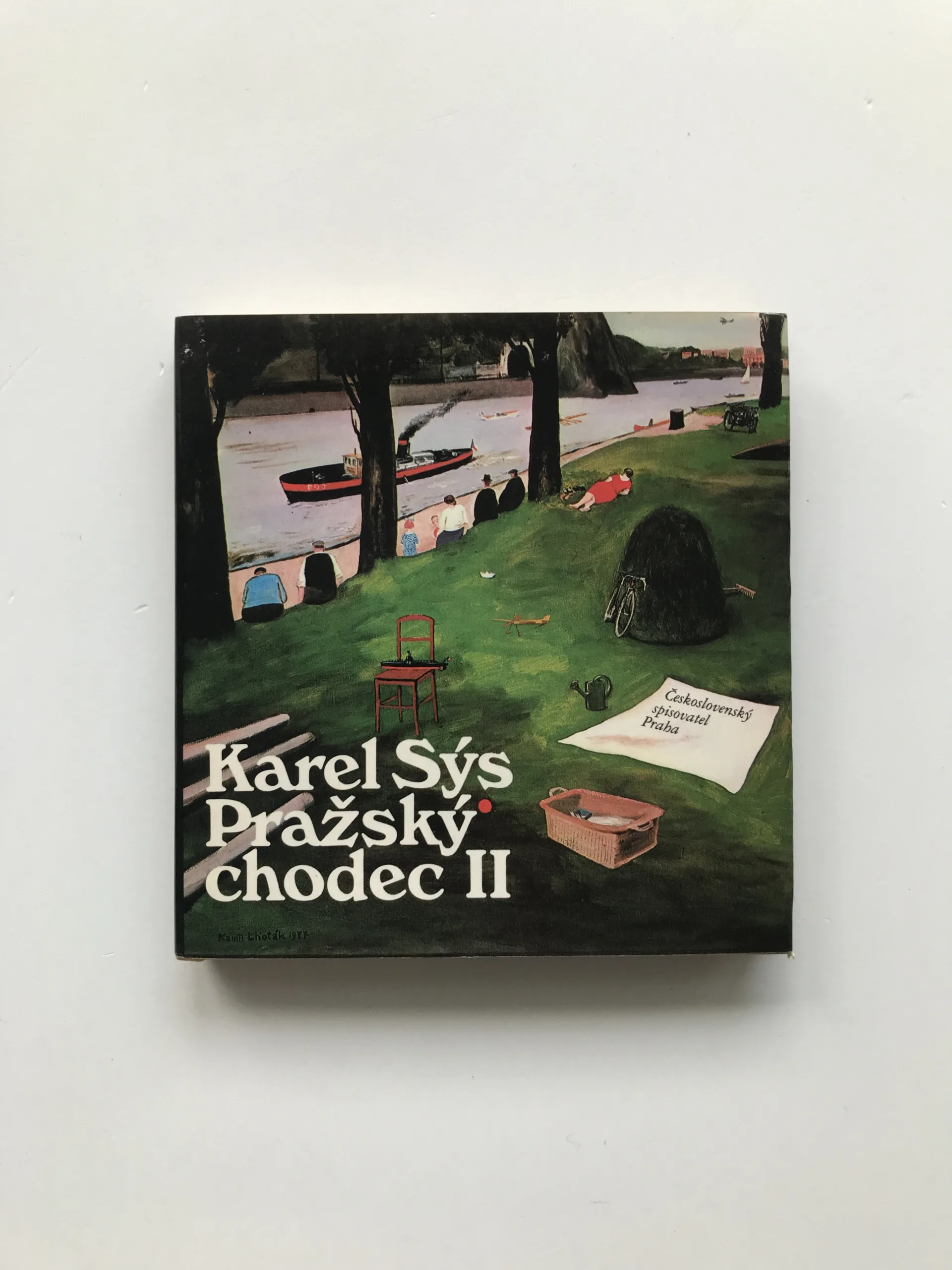 Pražský chodec II, Karel Sýs, Kamil Lhoták, Jindřich Štyrský