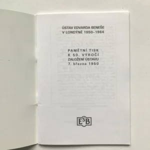 Ústav Edvarda Beneše v Londýně 1950-1964, Věra Olivová