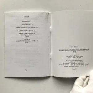 20 let Společnosti Edvarda Beneše, Věra Olivová