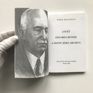 Závěť Edvarda Beneše a osudy jeho archivu, Věra Olivová