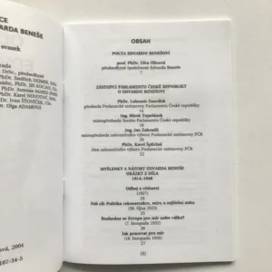 Odkaz Edvarda Beneše 2004, Věra Olivová