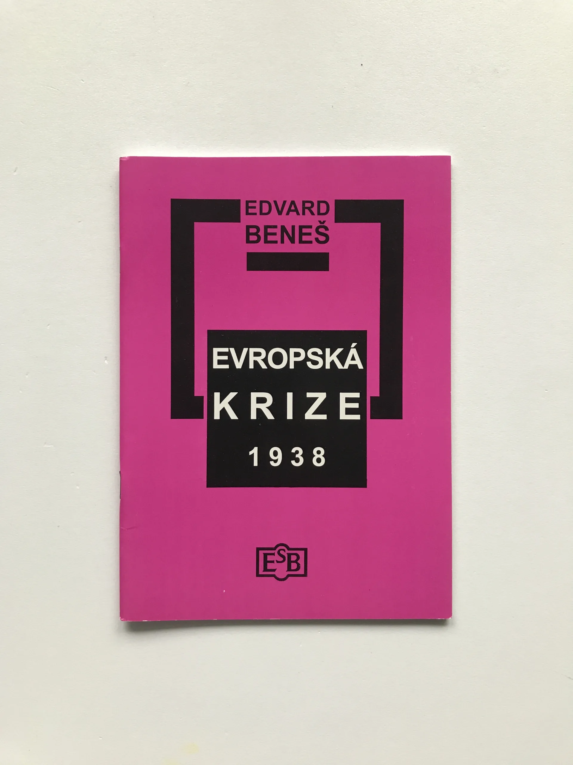 Evropská krize 1938 (Pět projevů), Edvard Beneš