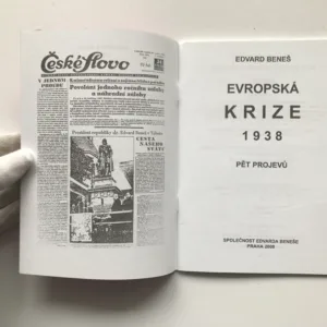 Evropská krize 1938 (Pět projevů), Edvard Beneš