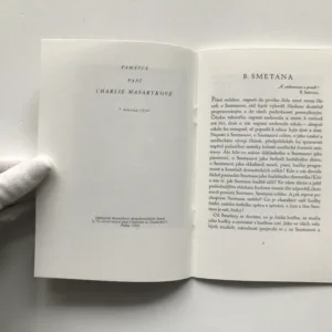 O Bedřichu Smetanovi, Charlotta G. Masaryková