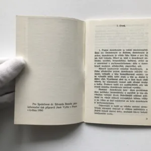 Nesnáze demokracie, Edvard Beneš