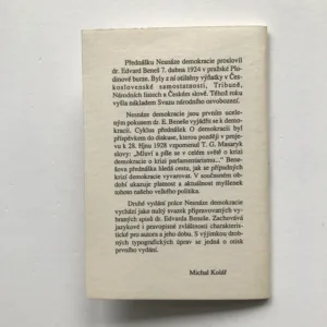 Nesnáze demokracie, Edvard Beneš