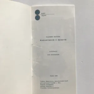 Masarykové v Ženevě, Vladimír Škutina, Jan Kristofori