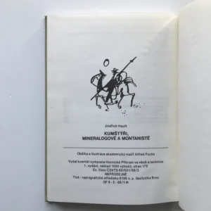 Kumštýři, mineralogové a montanisté, Jindřich Hauft