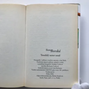 Troufalý autor osud, Ilona Borská