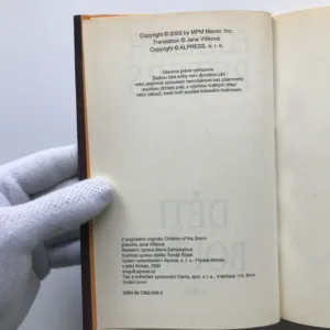 Děti bouře, Elizabeth Peters