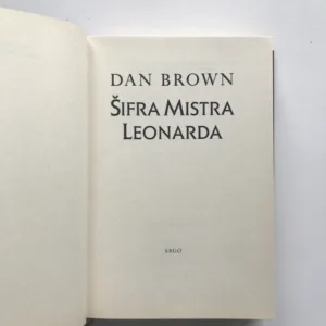 Šifra mistra Leonarda, Dan Brown