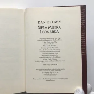 Šifra mistra Leonarda, Dan Brown