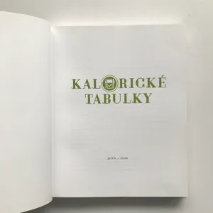 Kalorické tabulky, Marcela Macáková, kolektiv autorů