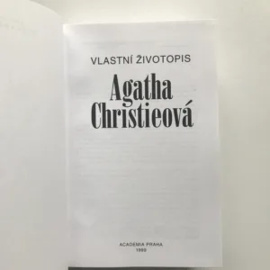 Vlastní životopis, Agatha Christie
