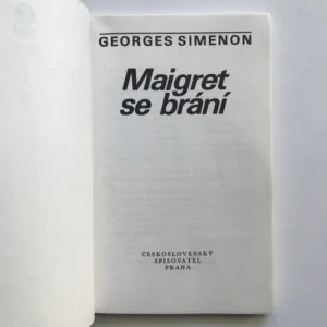 Maigret se brání, Georges Simenon