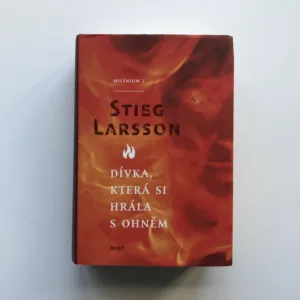 Dívka, která si hrála s ohněm, Stieg Larsson