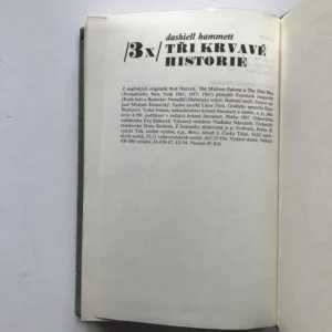 Tři krvavé historie, Dashiell Hammett