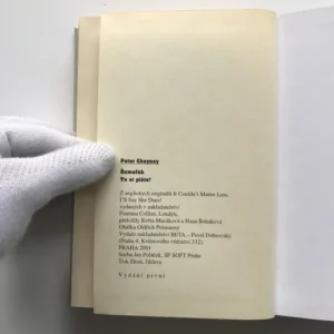 Šumafuk / To si pište!, Peter Cheyney