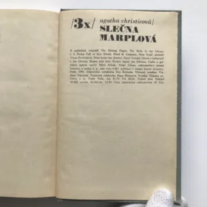 Třikrát slečna Marplová, Agatha Christie