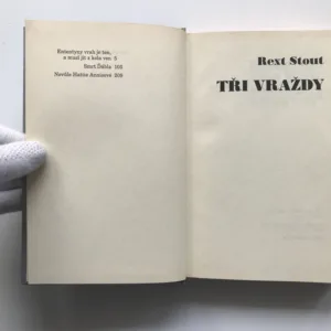 Tři vraždy, Rex Stout
