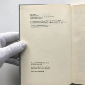 Tři vraždy, Rex Stout