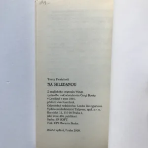 Na shledanou, Terry Pratchett
